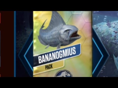 TRYING MY LUCK TO WIN THE BANANOGMIUS PACK !! || Jurassic World The Game eps 39 HD