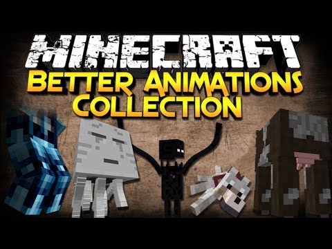 Minecraft Mod Showcase: Better Animations Collection - Better-Looking Mobs!