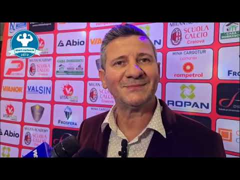 Santa Claus also visited the juniors of the Milan Academy Craiova group