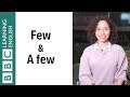 Few & A few: What's the difference - English In A Minute