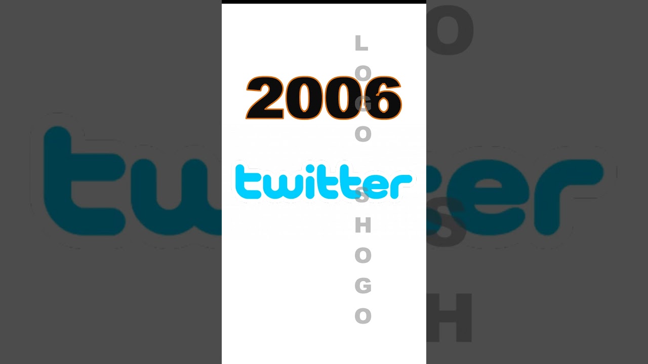Twitter logo Evolution #twitter #socialmedia