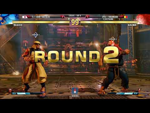 Brussels Challenge Major - SFV - Losers R5  - TL | John Takeuchi (Rashid) Vs Epsi | Takamura (Akuma)