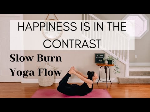 SLOW BURN YOGA FLOW | HAPPINESS BOOST YOGA