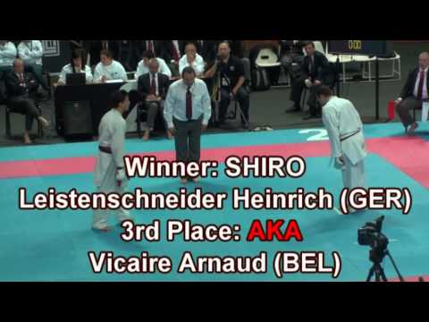 2013 ESKA - Senior Men Individual Kumite Finals