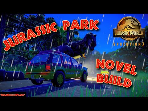 Jurassic World Evolution 2 | Jurassic Park '89 (Novel Build) Cinematic Sandbox Park Trailer