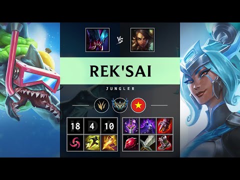 Rek'Sai Jungle vs Nidalee - VN Challenger Patch 25.12