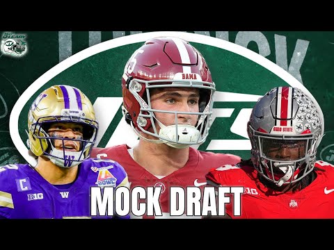 New York Jets 7-Round 2026 NFL Mock Draft | Dante Moore Back to School, Jets Wait on QB