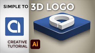 How to Create a 3D Logo in Adobe Illustrator | 3D Tutorial