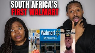 🇿🇦 Americans Couple Reacts "SOUTH AFRICANS FIRST IMPRESSIONS OF WALMART"