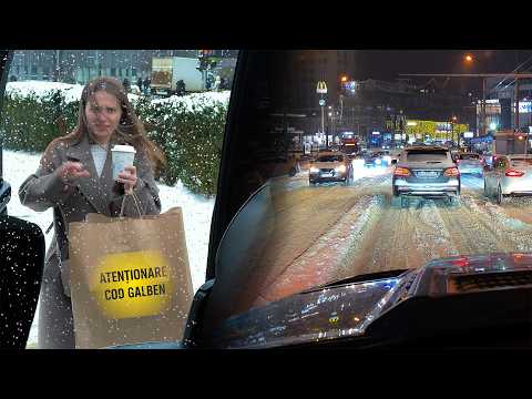IASI Cod Galben si viscol! Cu Cristina nu e de pornit la drum🫢
