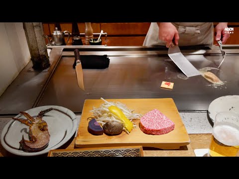 Lobster & Wagyu Teppanyaki - High-end Food in Tokyo