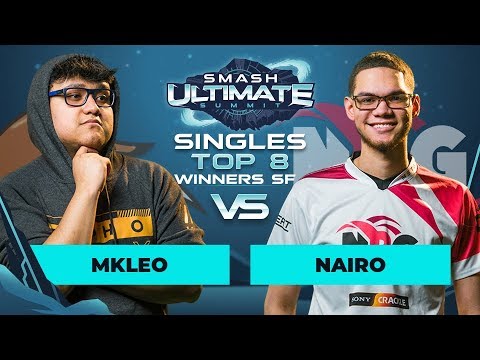 MkLeo vs Nairo - Singles Top 8: Winners Semis - Ultimate Summit | Lucina vs Palutena,Zero Suit Samus