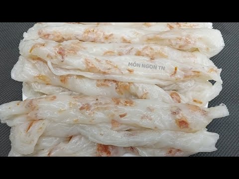 BÁNH ƯỚT BÁNH CUỐN bằng chảo chống dính để qua ngày bánh vẫn mềm không bị cứng