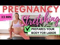 Pregnancy Stretching Exercises TO PREPARE FOR LABOR BIRTH