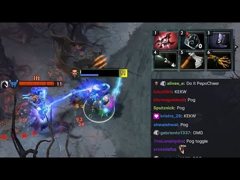 !Attacker Kunkka with Insane Armlet Toggle!