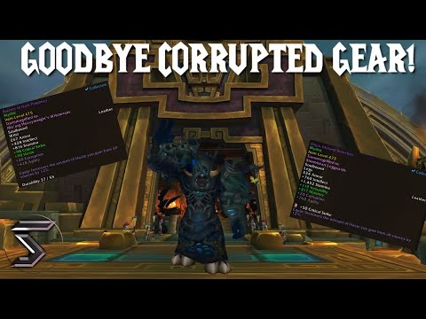 How I dealt with corrupted gear on pre-patch launch day.