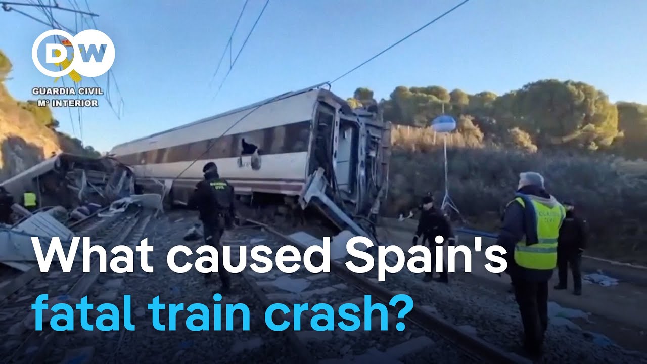 Train crash in Spain: Authorities are struggling to identify the victims | DW News