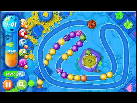 Marble Woka Woka Level 243 - NO BOOSTERS 🐢 | SKILLGAMING ✔️