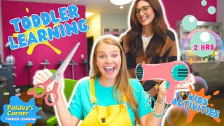 Download lagu Toddler Learning Video - First Haircut for Kids | Getting a Haircut for Toddlers | Videos for Kids mp3