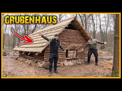 Pit House 3.0 – How fast could it burn? 🔥 Fire tests, walls and windows - Bushcraft [Part 8]