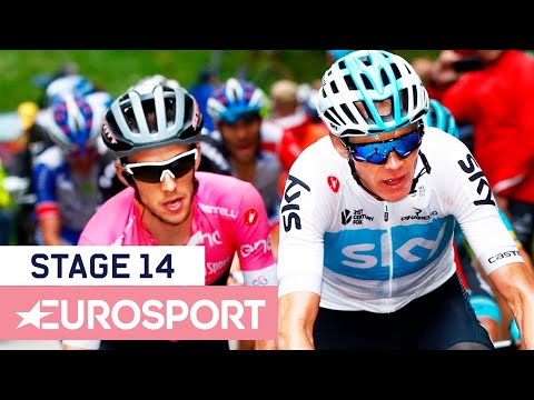 Chris Froome Conquers the Zoncolan Ahead of Simon Yates | Giro d'Italia 2018 | Stage 14 Key Moments