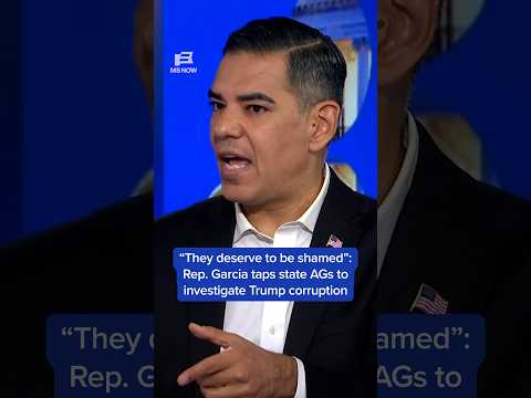 'They deserve to be shamed': Rep. Garcia taps state AGs to investigate Trump corruption