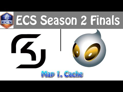 SK Gaming vs Dignitas [Map1 - Cache] |  ECS Season 2 Finals 2016