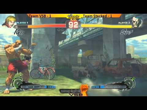 Team VSB vs Team Stacked - SSF4AE Teams - VSB Road To Canada Cup