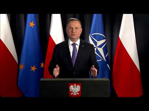 Orędzie prezydenta Andrzeja Dudy