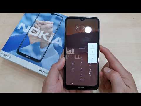 How to Hard Reset & Bypass FRP Nokia  2.3 (TA-1206) without PC Security patch November, 2019