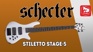 Video thumbnail for Пятиструнная бас-гитара SCHECTER STILETTO STAGE-5 by PopMusicRu