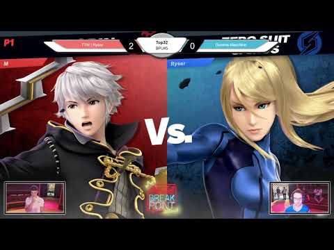 Breakpoint Ultimate FIVE Top 32 - Dumme Maschine (Olimar, Robin) vs. TTW | Ryser (ZSS, Falco)