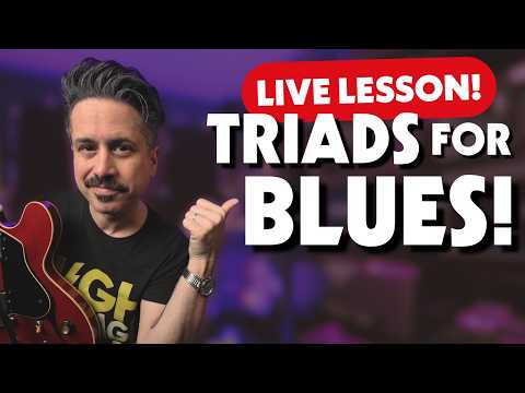 Elevate your Blues Rhythms with TRIADS!