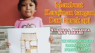 Download lagu Kerajinan tangan dari korek api kayu mp3