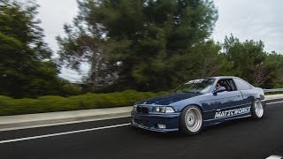 Felony Form Widebody BMW E36 M3 Drifting in the rain | Short Clip