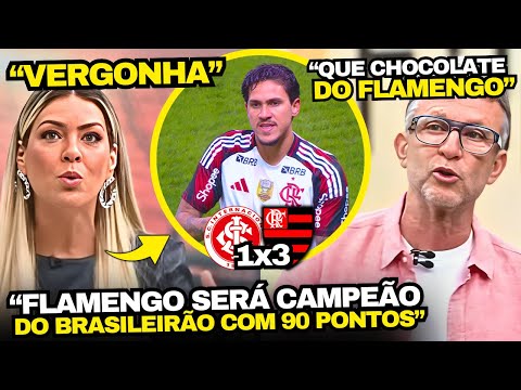 RENATA FAN AND NETO FRIGHTENED BY FLAMENGO 3x1 INTERNACIONAL