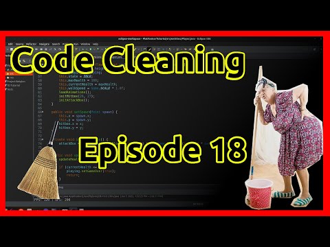 Code Cleanup Episode 18 Platformer Tutorial Java