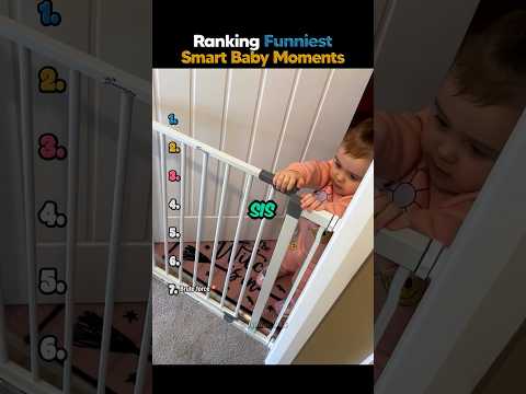 Ranking Funniest Smart Baby Moments🥥