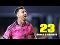 Lionel Messi - All 23 Goals & Assists For Inter Miami in 2024.HD