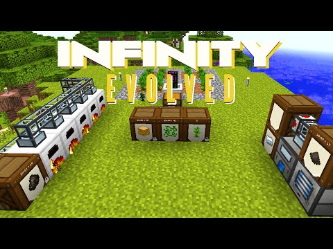 Minecraft Mods FTB Infinity Evolved - TREE POWERED STEEL [E11] (Modded Expert Mode)