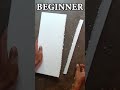 Beginner VS Pro Thermocol Cutting Shorts Diy Craft