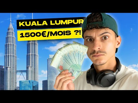 Ce qu'un SMIC vous offre à KUALA LUMPUR, Malaisie (analyse budget) 😱