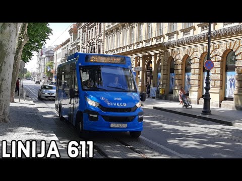 ZET Zagreb | Nova autobusna linija 611 Glavni kolodvor-Praška | New bus line