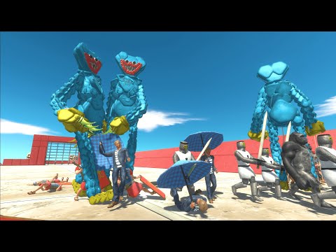 Who can survive? Escape from Haggy Waggy -Animal Revolt Battle Simulator