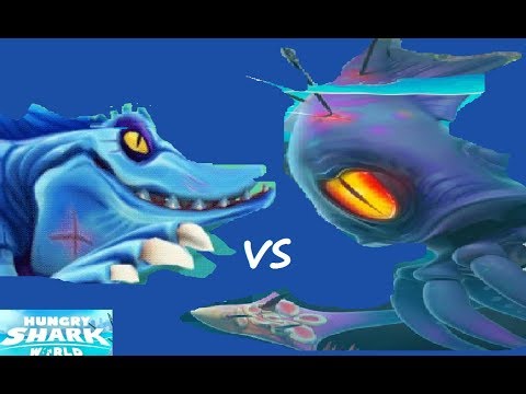 Mr Snappy vs Colossal Squid Live Contest - Hungry Shark World