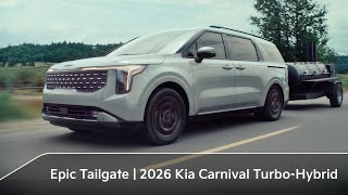 KIA Epic Tailgate | The Kia Carnival Turbo-Hybrid