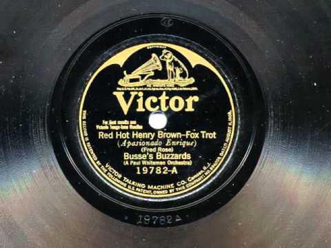 Red Hot Henry Brown by Busse's Buzzards, 1925
