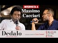 Luca Sommi intervista Massimo Cacciarii nella rassegna Dedalo.