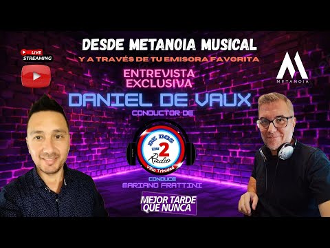 Daniel De Vaux "De Dos en 2" - Entrevista
