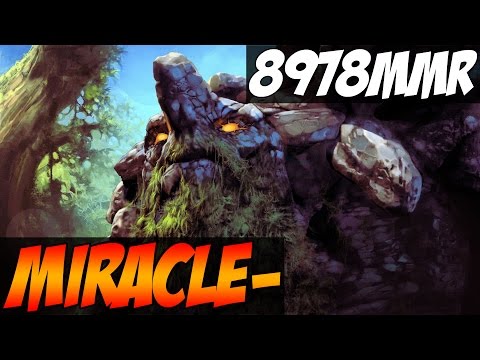 Miracle- Plays Tiny - Dota 2